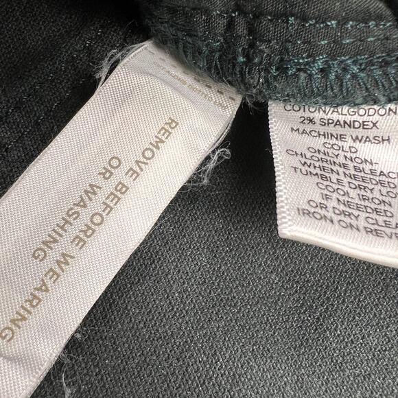 Made and Loved LOFT Chargoal Gray/Black Corduroy Curvy Boot Cut Jeans Size 18 - Picture 6 of 9